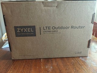 Router Zyxel LTE 7480-804 - 3 mesi, fattura inclus