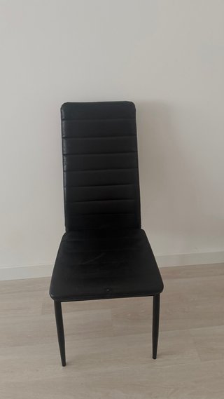 Sillas de comedor negras