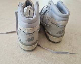 New Balance 650 Gris con etiquetas