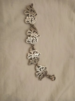 Pulsera Tous XL Garden Plata