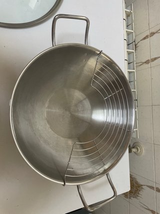 Wok Zwilling plus. 32cm con Rejilla y Tapa
