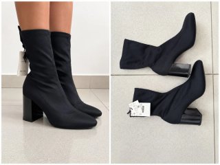 Botines Bershka negros sin usar Talla 35
