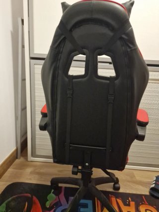 Silla Gaming Negra y Roja
