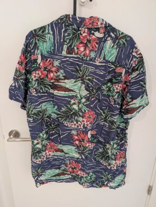 Camisa Hawaiana Mango TROPICAL Talla M