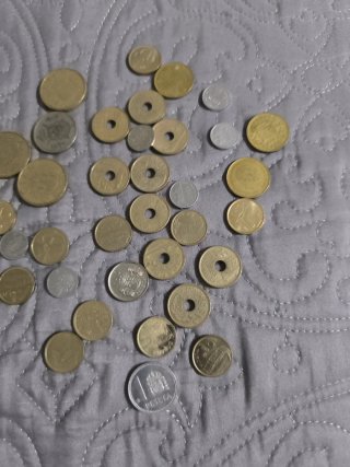 Lote monedas pesetas España