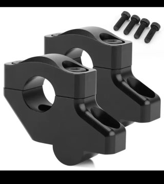 Elevador Manillar Honda NC750X 22mm Negro