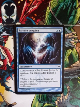 Carta Magic Barrera Psíquica MTG