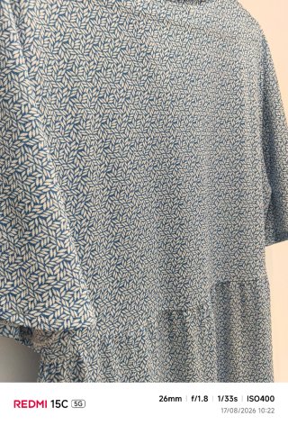 Lote vestido y conjunto azul. Talla L.