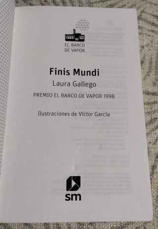 Libro Finis Mundi