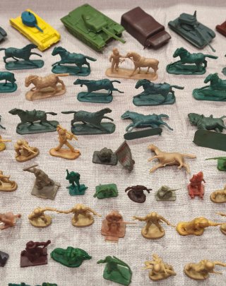 Lote Figuras Montaplex Militares