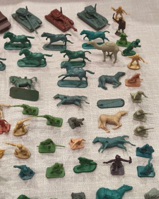 Lote Figuras Montaplex Militares