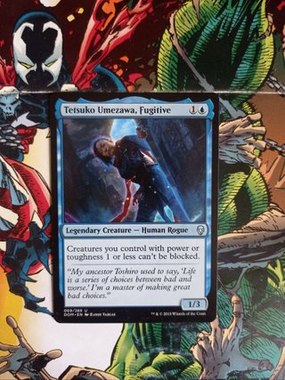 Carta Magic Tetsuko Umezawa, Fugitive