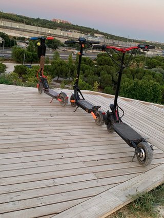 Patinete pro 2 muy modificado