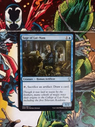 Carta Magic Sage of Lat-Nam MTG