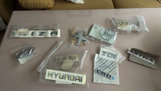 Emblemas y letras de coches OEM nuevos