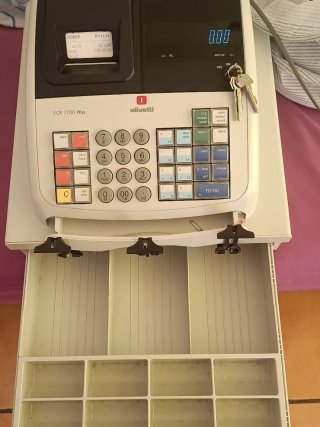 Olivetti ECR 7700 Plus Caja Registradora