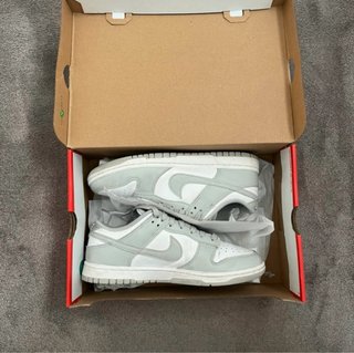 Nike Dunk Low Gris y Blanco
