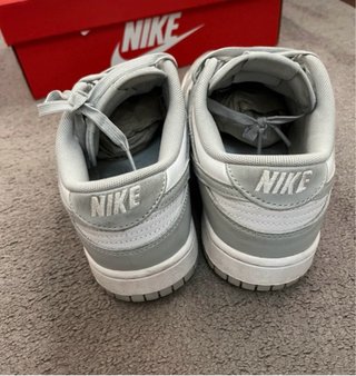 Nike Dunk Low Gris y Blanco
