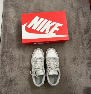 Nike Dunk Low Gris y Blanco