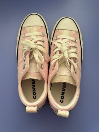 Converse mujer rosas bajas
