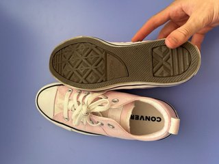 Converse mujer rosas bajas