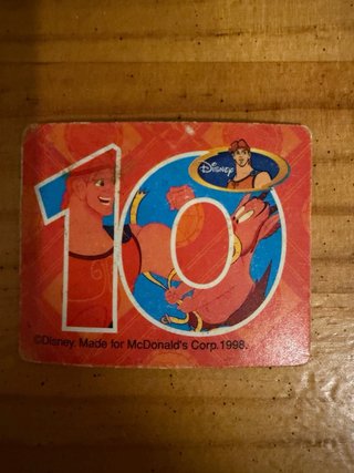 Hércules McDonald's 1998 Disney