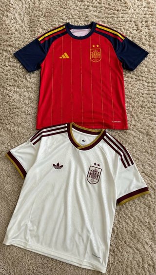 Camisetas España 2 Mundiales