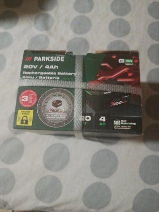 Batería Parkside 20V 4h