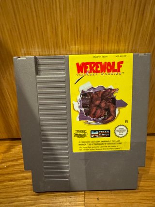 Werewolf: The Last Warrior NES PAL