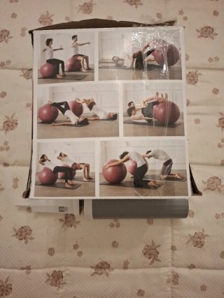 Pelota Fitness/Pilates Decathlon Morada