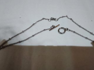 Cadena artesanal multiusos para cuello y cadera