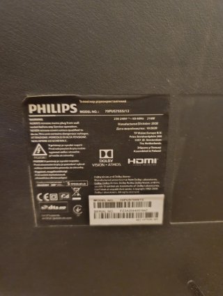 TV Philips 70PUS7555/12 para piezas