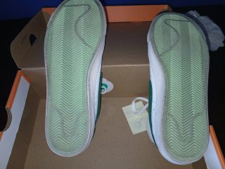 Nike Blazer Mid '77 Botines Blancos y Verdes
