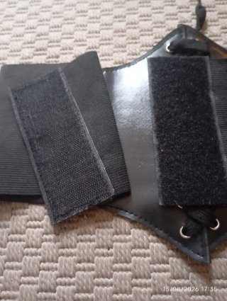 Cinturón Corsé Negro con Cordones