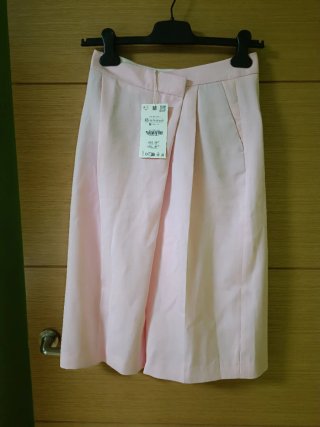 Conjunto Zara Blazer y Bermuda Rosa XS