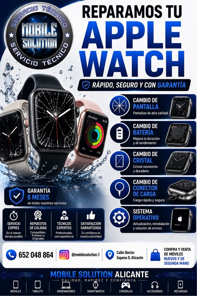 Reparación Apple Watch
