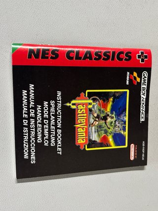 Castlevania Classics GBA (NES)
