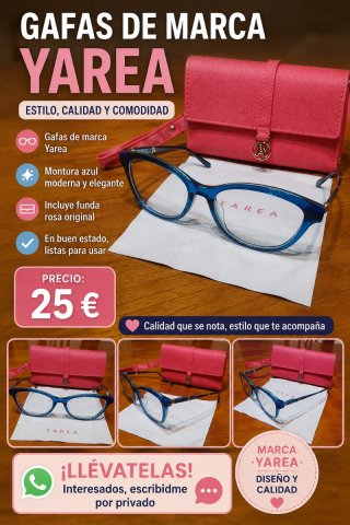 Gafas YAREA Montura Azul