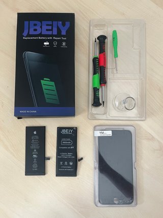 Lote Repuestos iPhone 7 Pantalla y Baterias