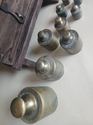 Juego de pesas para báscula
