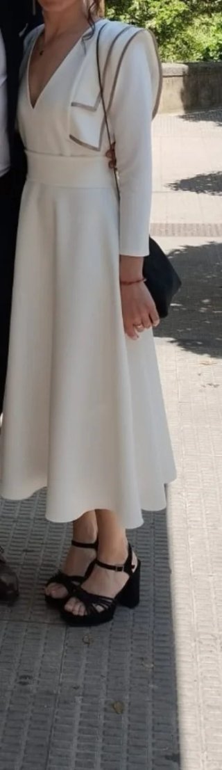 Vestido elegante blanco