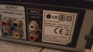 Sistema Home Cinema LG 5.1 HT353SD-D0