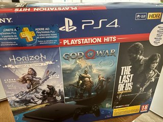 PS4 1TB HDR Negra con 2 Mandos