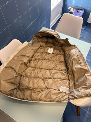 Cazadora Nike Beige y Marrón