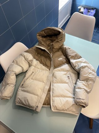 Cazadora Nike Beige y Marrón