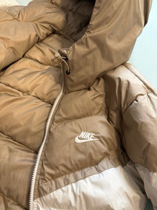 Cazadora Nike Beige y Marrón