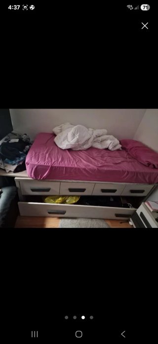 Se vende cama nido de 220x100 cm con cajones