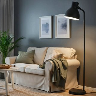 Lámpara Pie Industrial IKEA Hektar - 181cm de alto