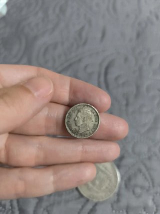 Moneda Antigua 50 Cent Spanish 1904