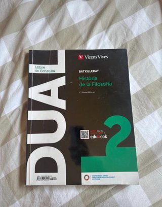 Historia de la Filosofía, 2 bachillerato